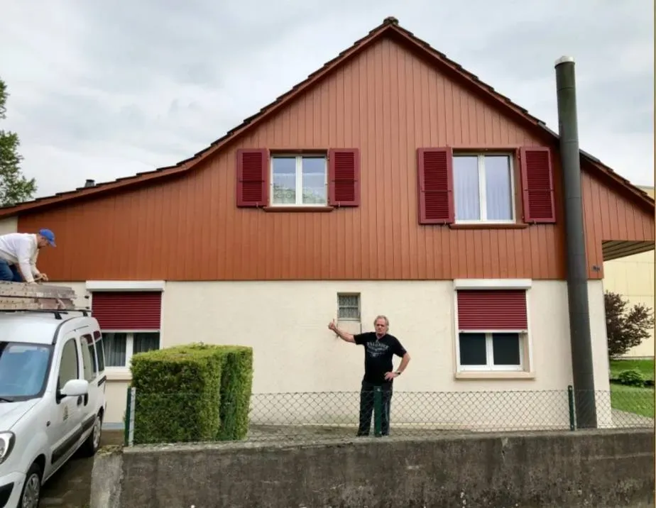 Toiture près de Thoiry